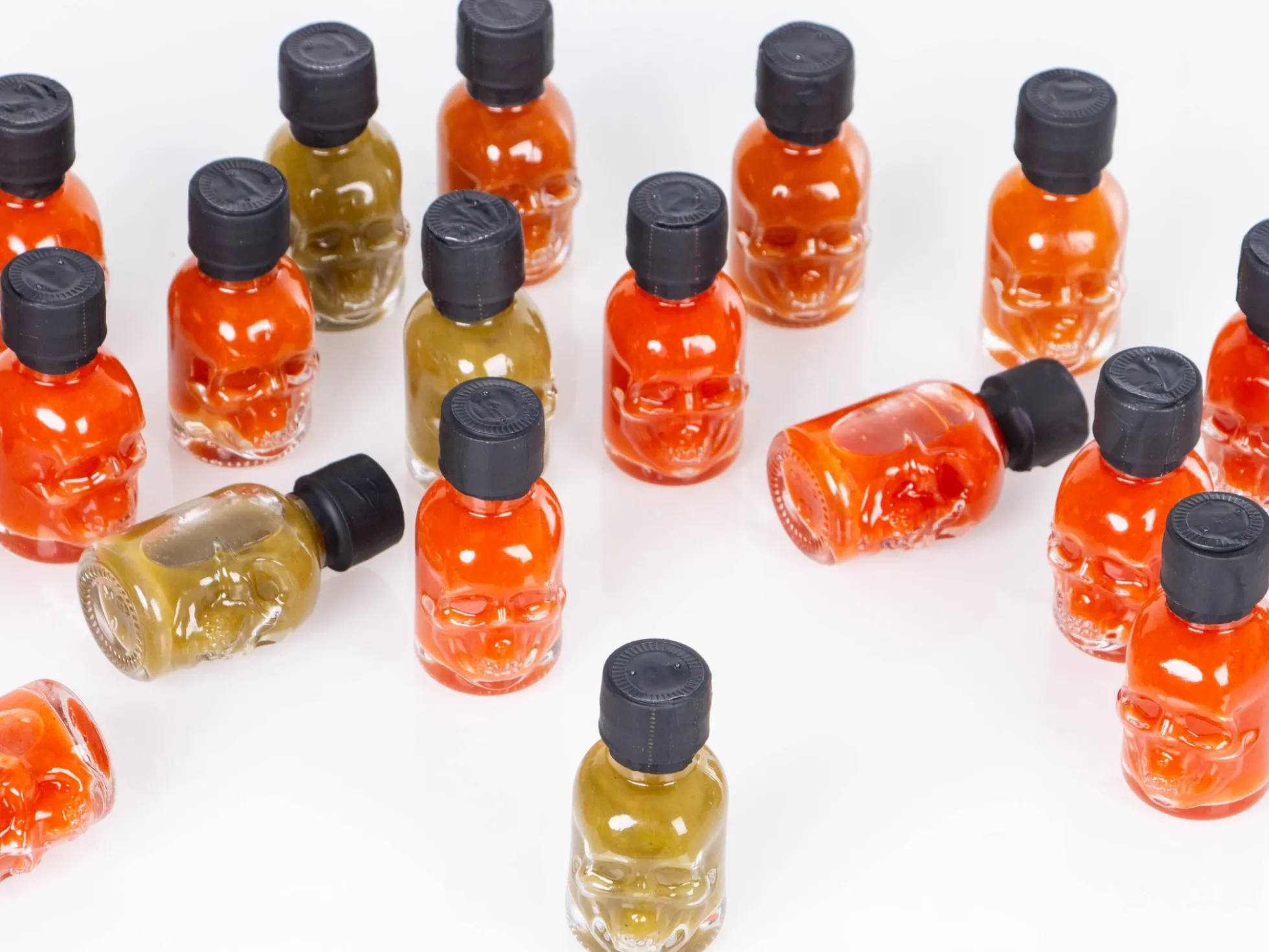 Geschenkbox mit scharfen Soßen: Inferno Tasting Flight – Thoughtfully