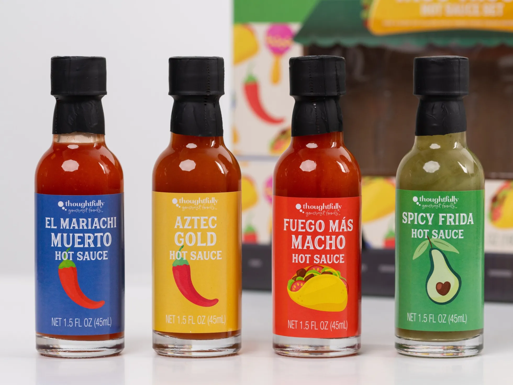 Geschenkbox Taco Truck Hot Sauce Set – Thoughtfully