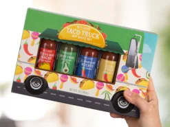 Geschenkbox Taco Truck Hot Sauce Set – Thoughtfully