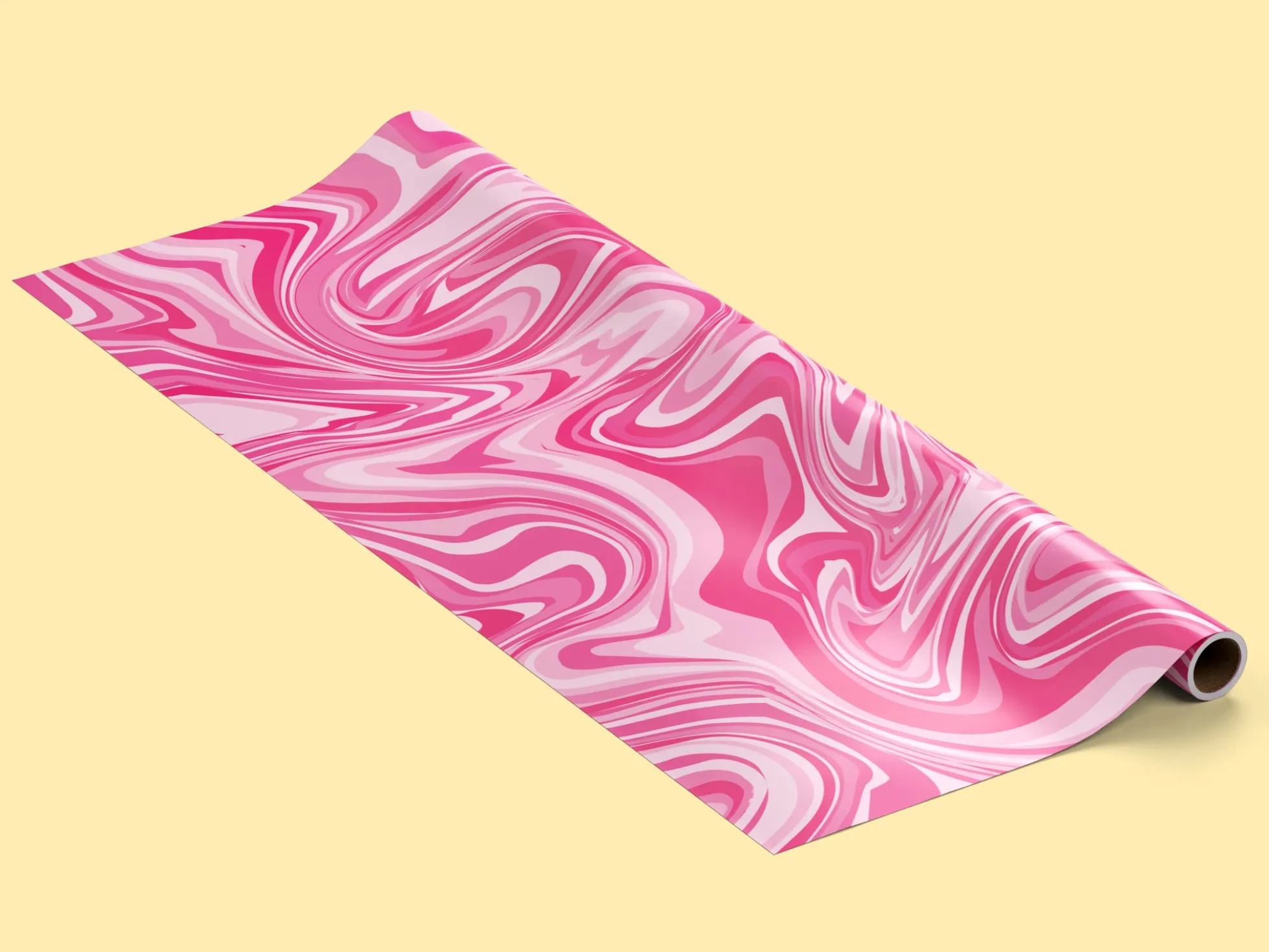 Geschenkpapier - Marmor rosa