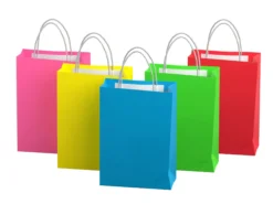 Geschenktüten 5er-Pack - Einfarbige - Mittel