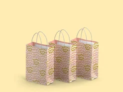 Geschenktüten 3er-Pack - Happy Birthday - Mittel
