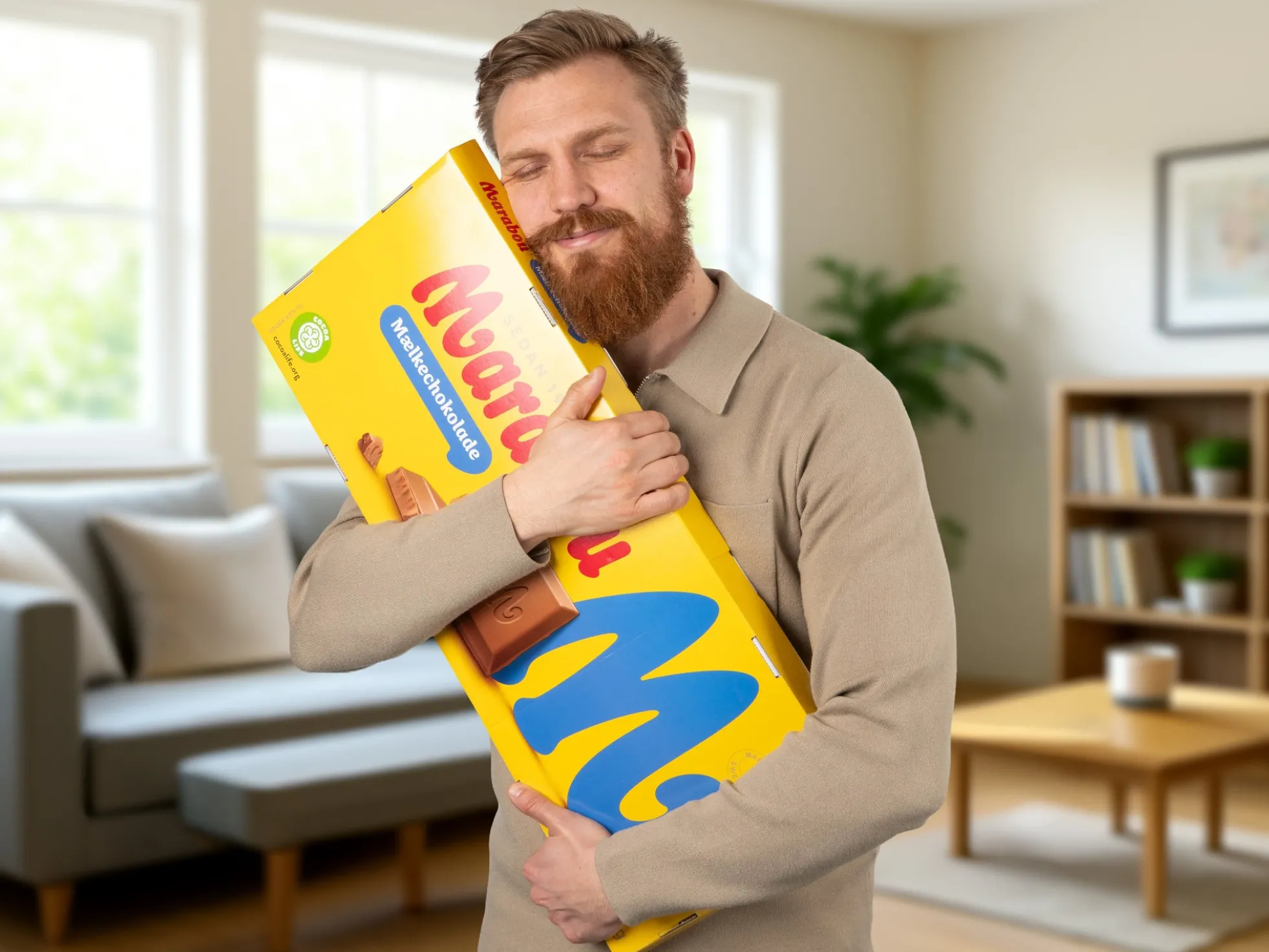 Gigantische Marabou-Schokolade