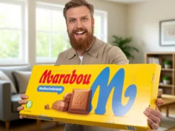 Gigantische Marabou-Schokolade