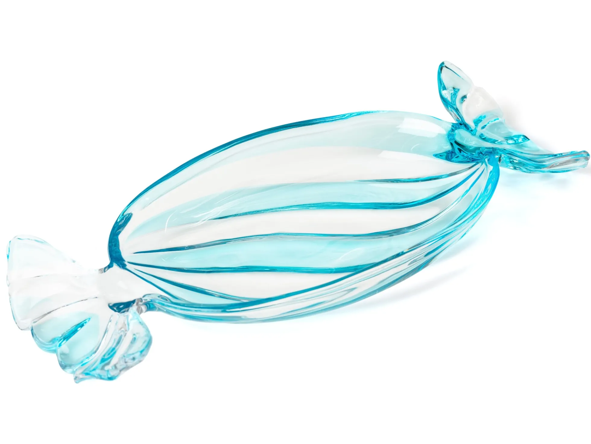 Glasschale Karamell