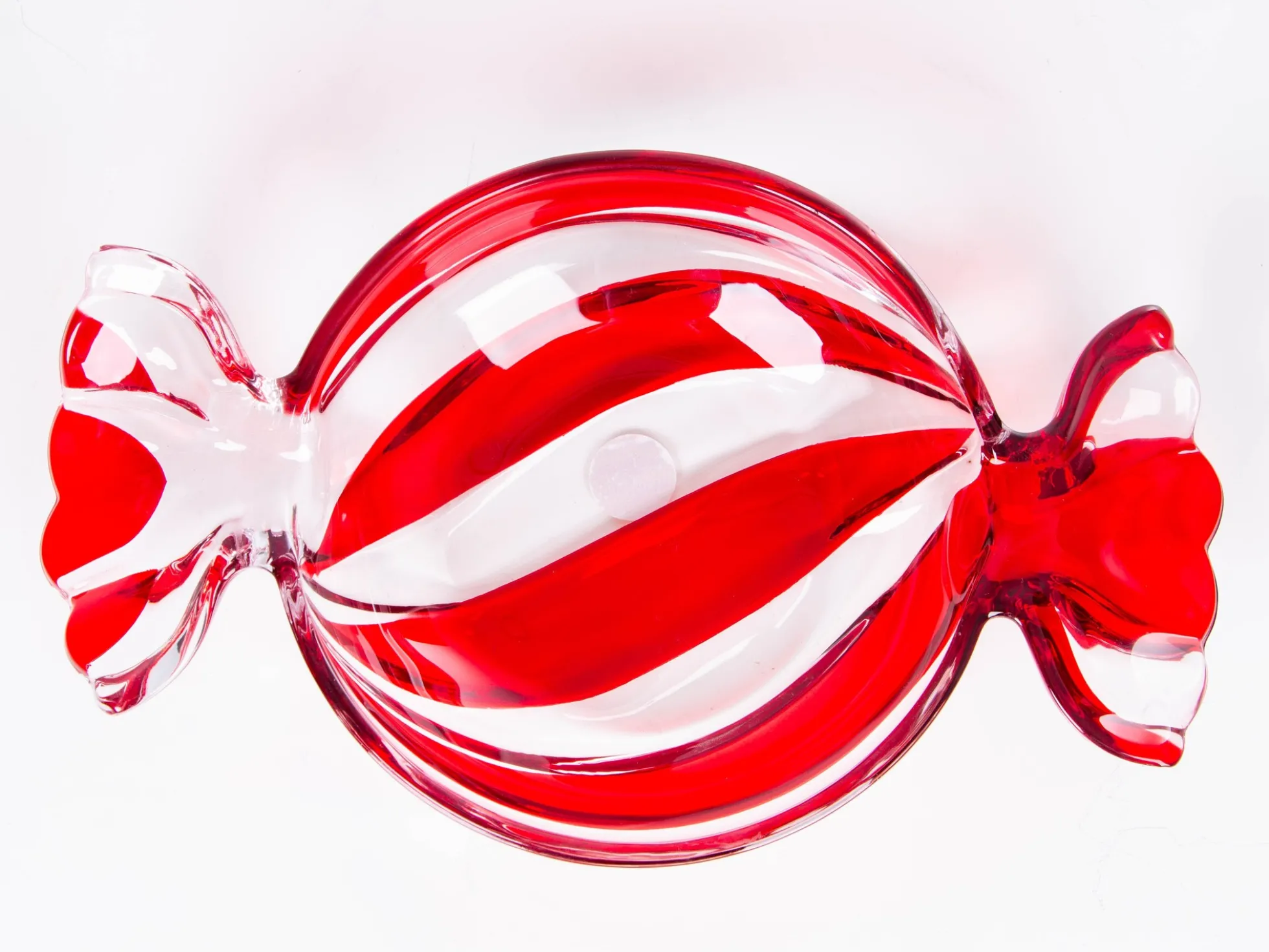 Glas-Teller Karamell – rund