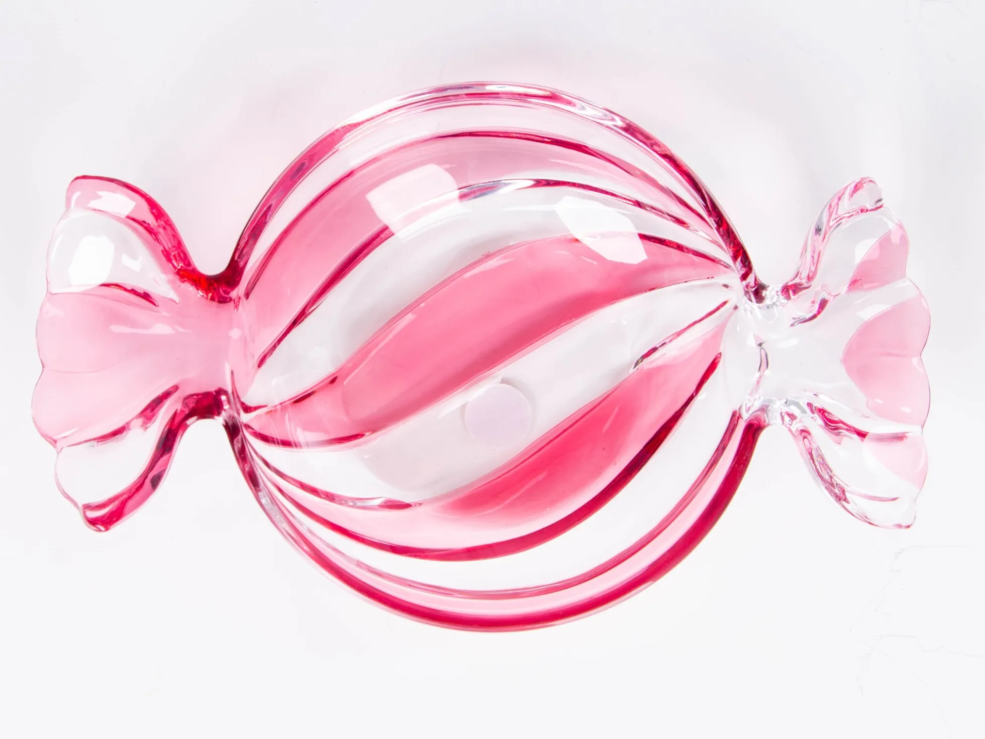 Glas-Teller Karamell – rund