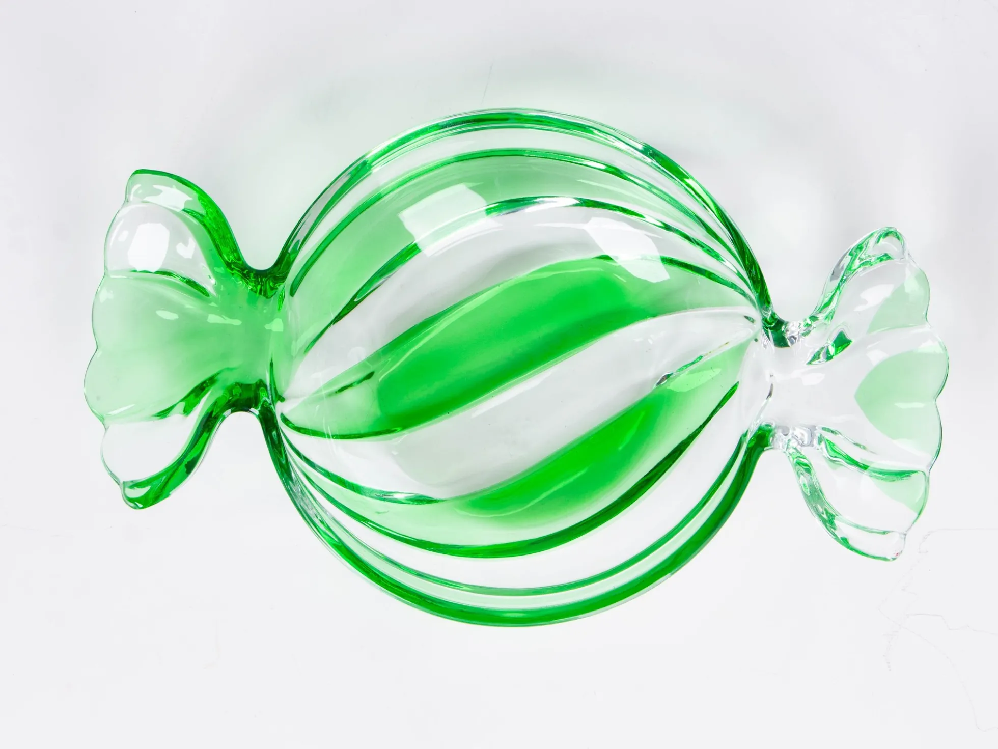 Glas-Teller Karamell – rund