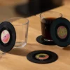 Glasuntersetzer LPs 4er-Pack