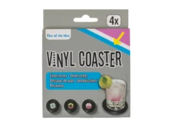 Glasuntersetzer LPs 4er-Pack