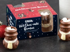 Gnaw Hot Choc-Mas Schokoladenbomben für heiße Schokolade