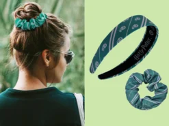 Harry Potter Diadem und Scrunchy - Slytherin