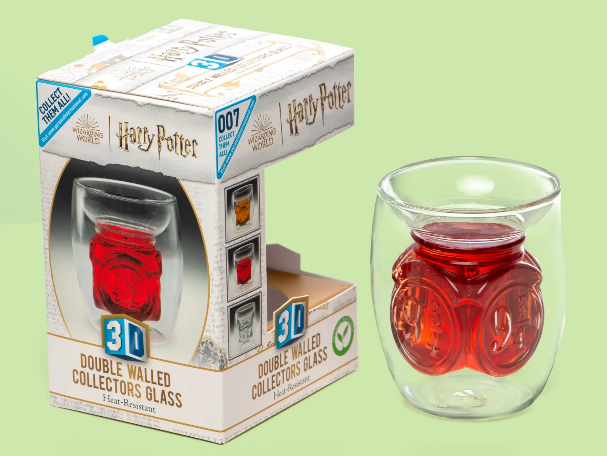 Harry Potter Platform 9¾ 3D-Glas