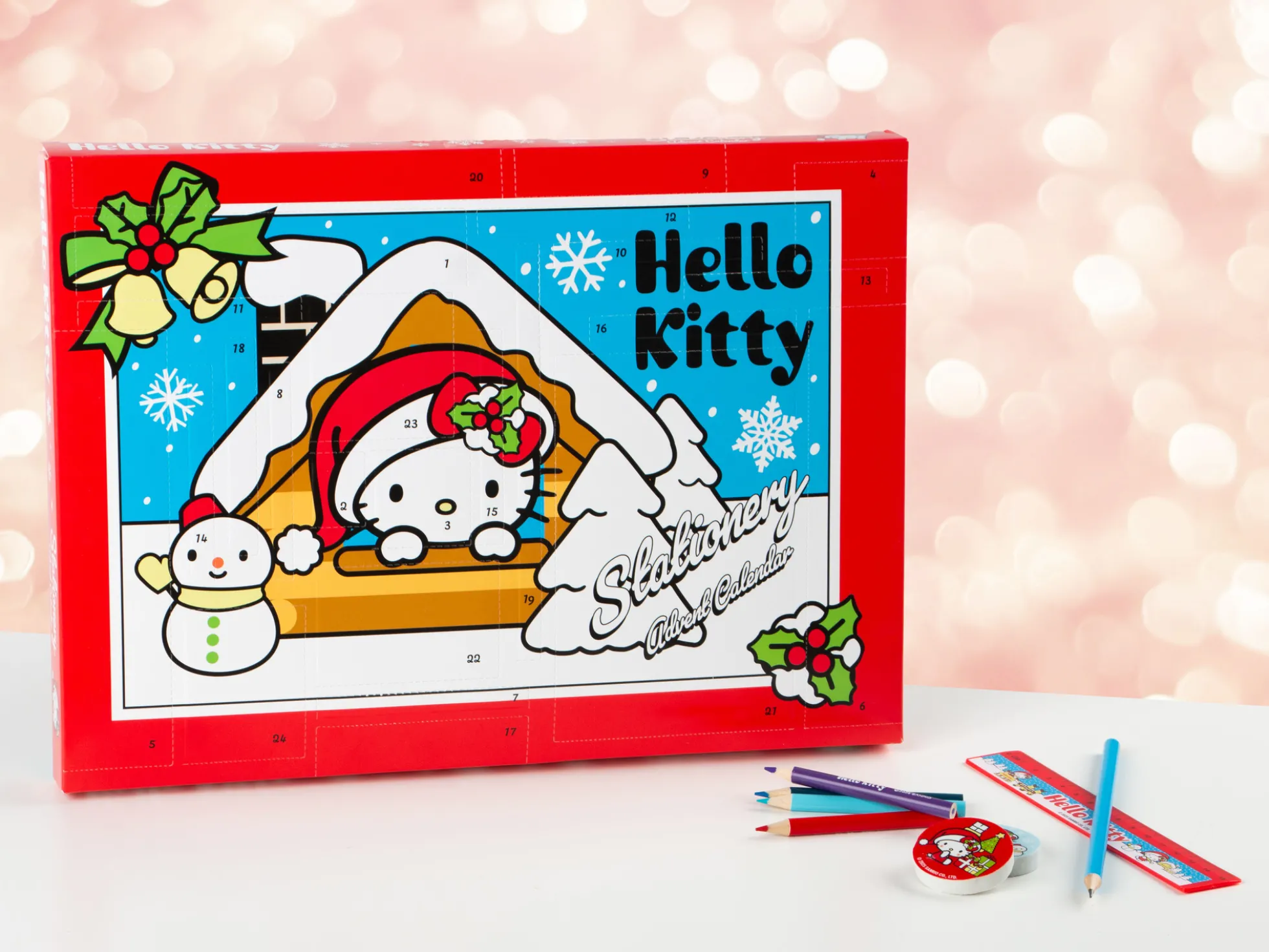 Hello Kitty Adventskalender Schreibzubehör