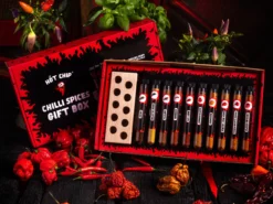 Hot Chip Chilli Spice Geschenkbox