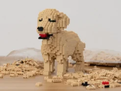 Hundewelpe Mini 3D-Bausatz