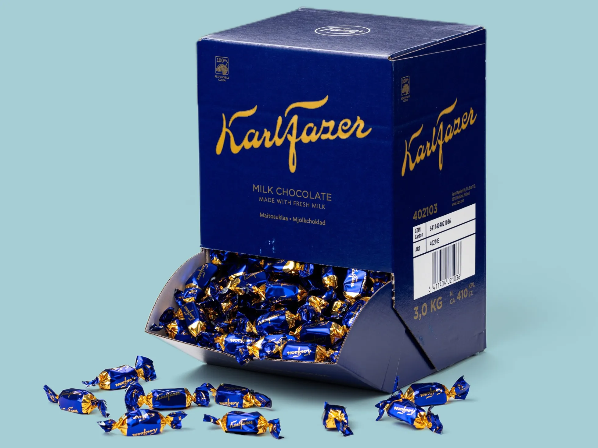 Karl Fazer Milchschokolade Süßigkeitenautomat 3 kg