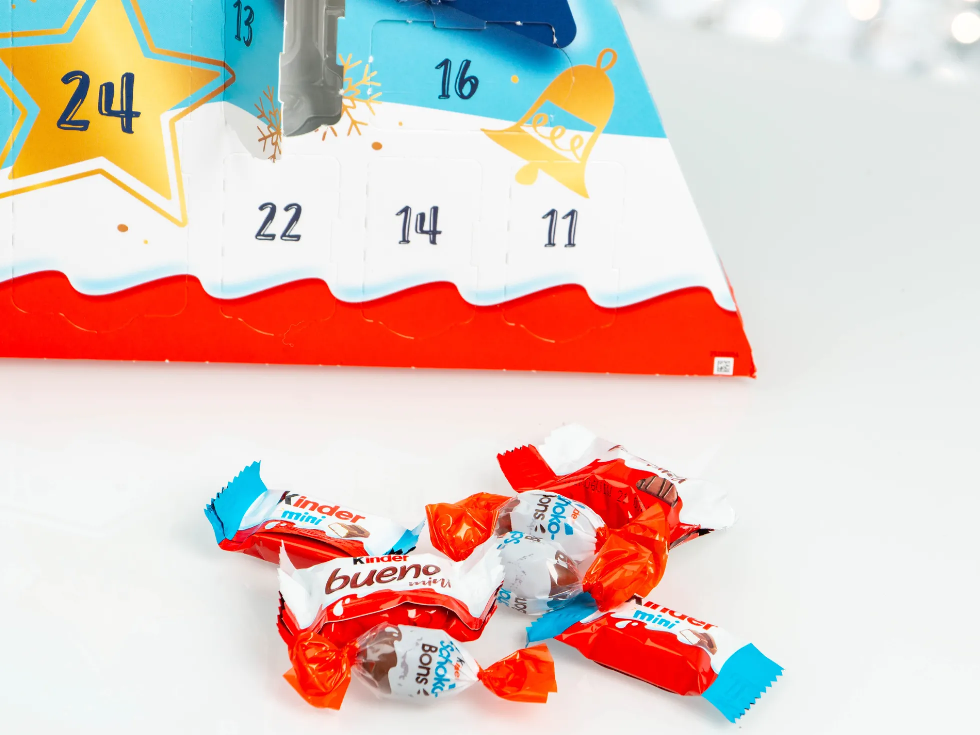Kinder Stern Adventskalender