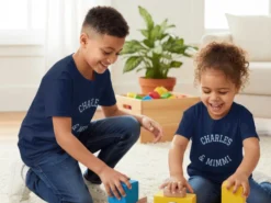 Kinder T-Shirt mit eigenem Text