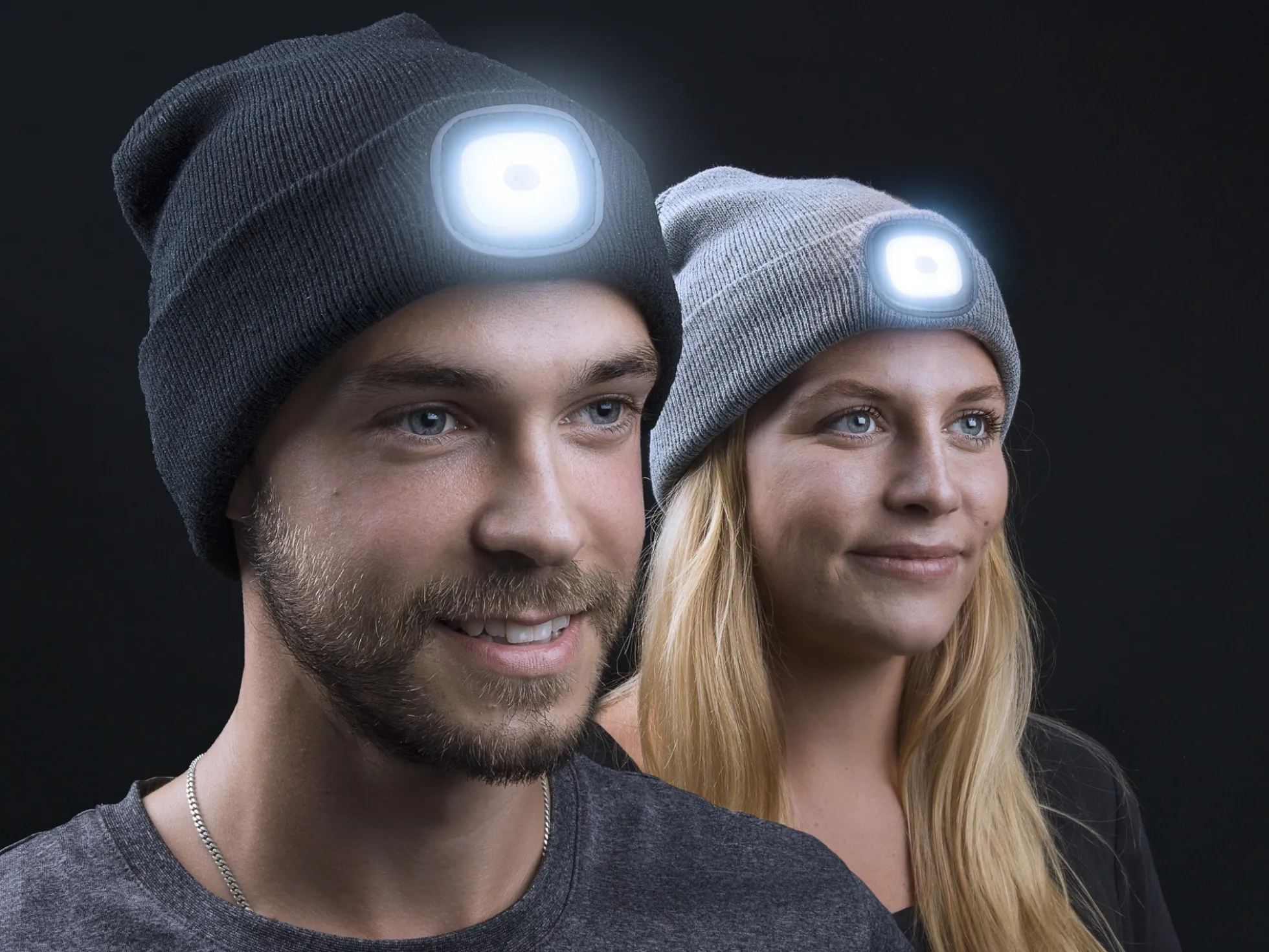LED Beanie Mütze - Spralla