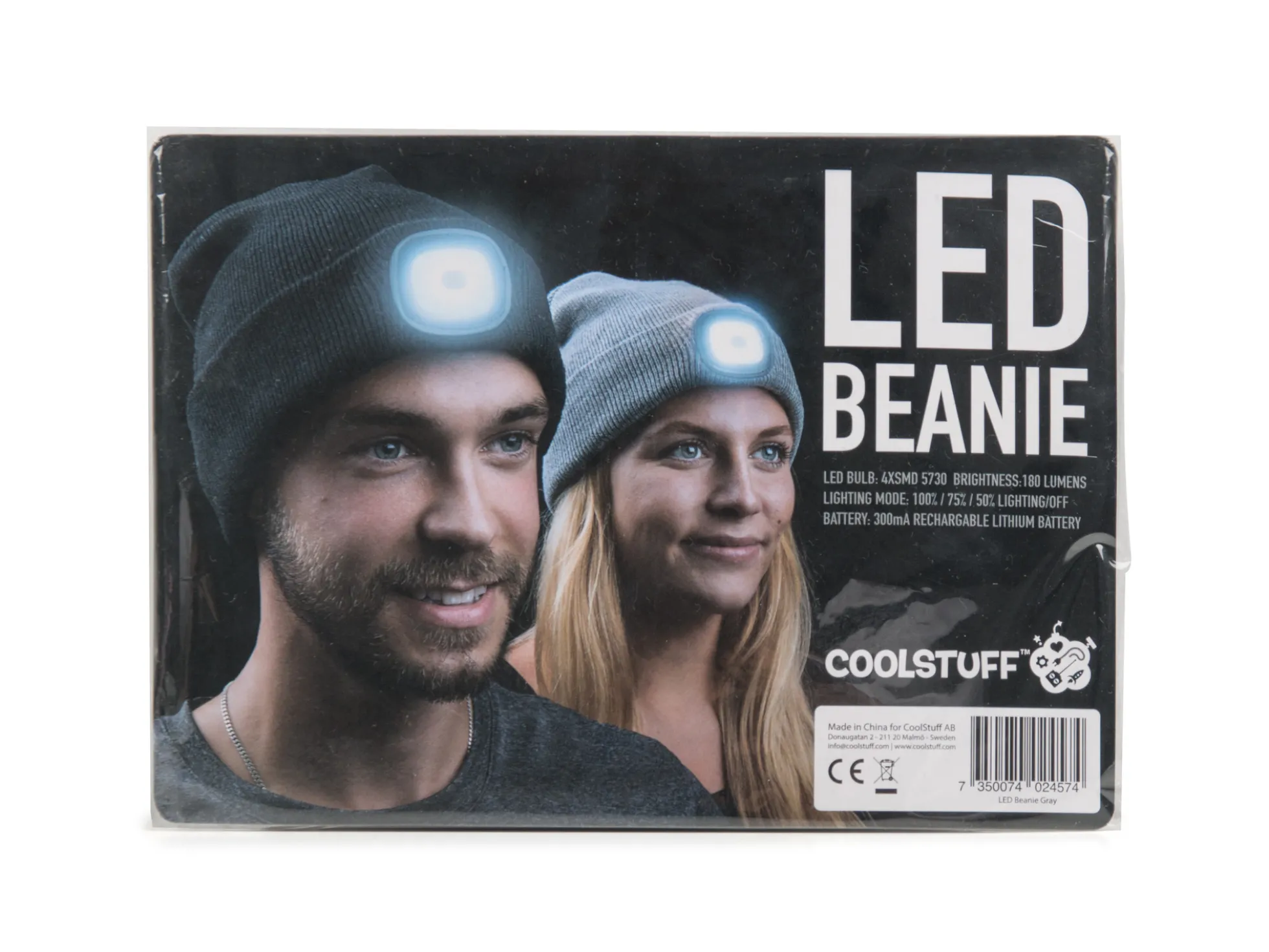 LED Beanie Mütze - Spralla