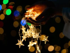 Lichterkette Sterne 3m