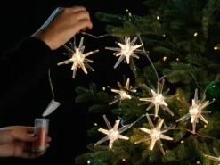 Lichterkette Sterne 2m