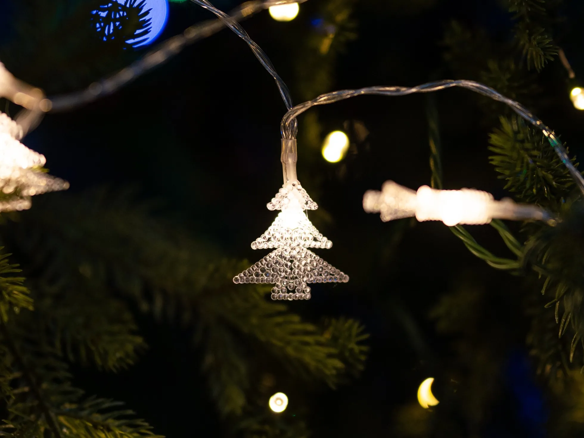 Lichterkette Weihnachtsbäume 3m