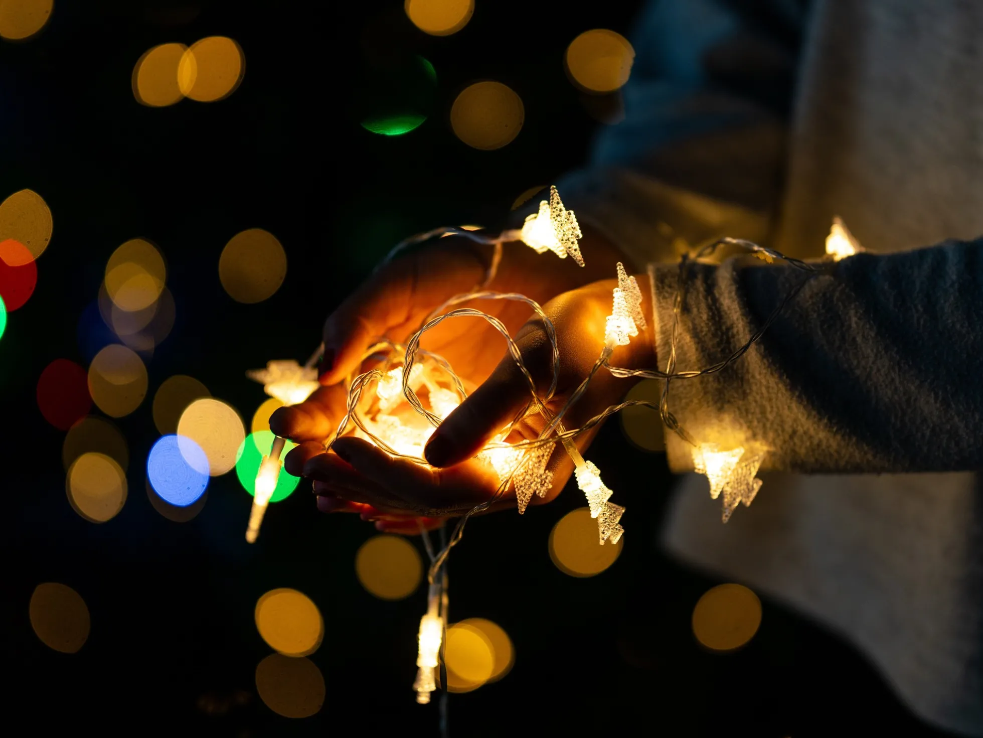 Lichterkette Weihnachtsbäume 3m