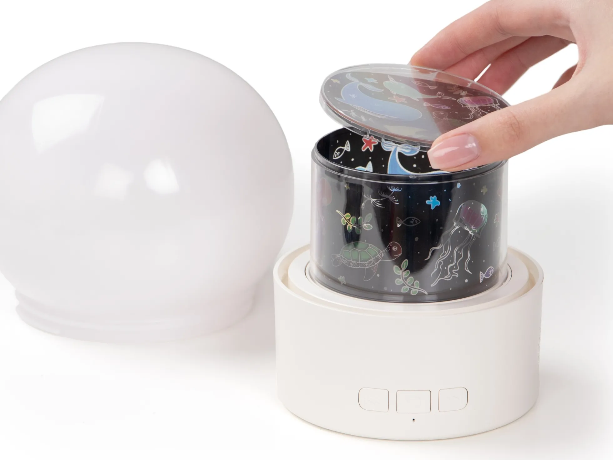 Nachtlampe Mit Projektorfunktion Und Lautsprecher