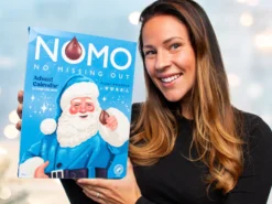 NOMO Veganer Schokoladen-Adventskalender