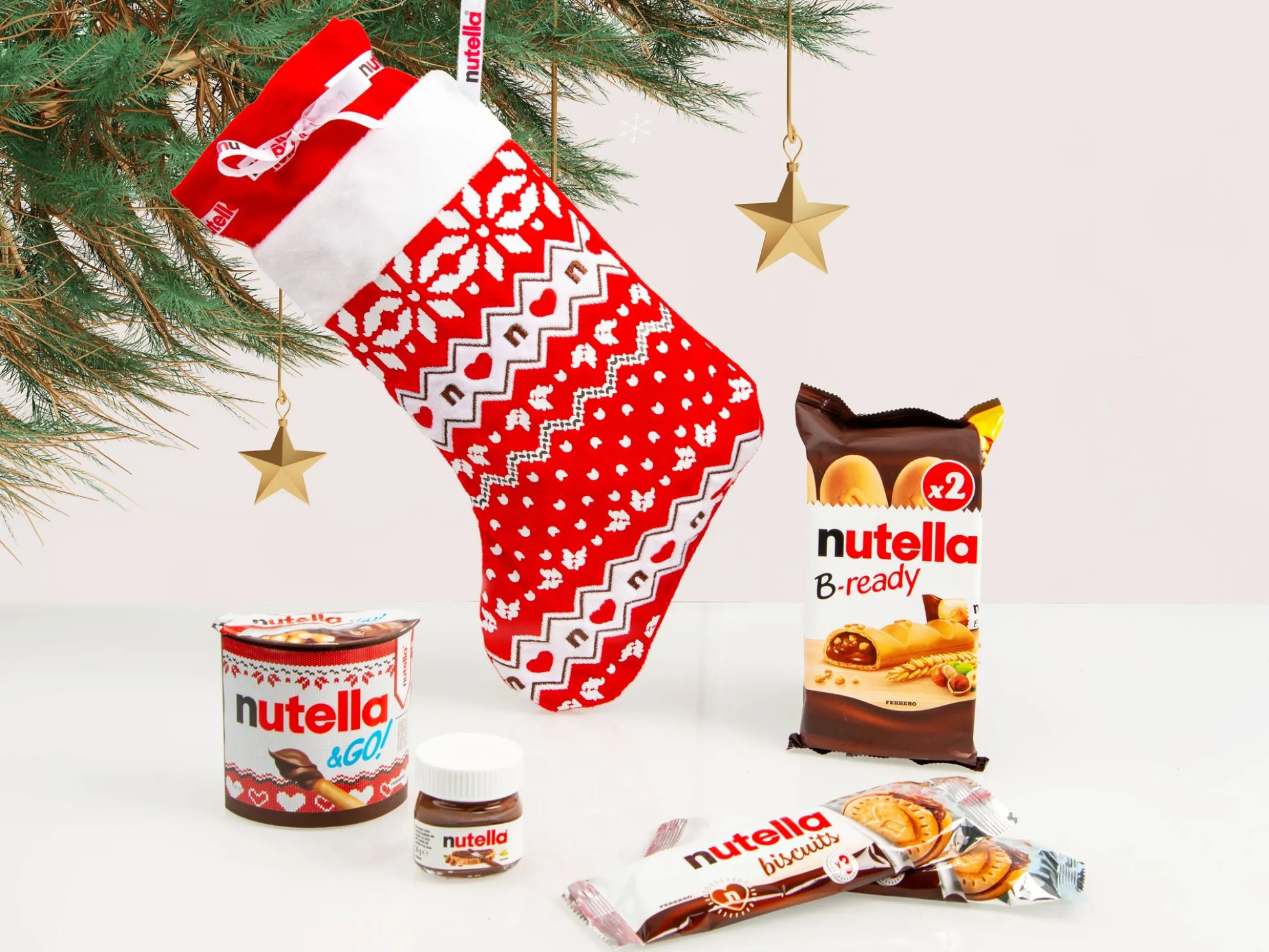 Nutella Weihnachtsstrumpf