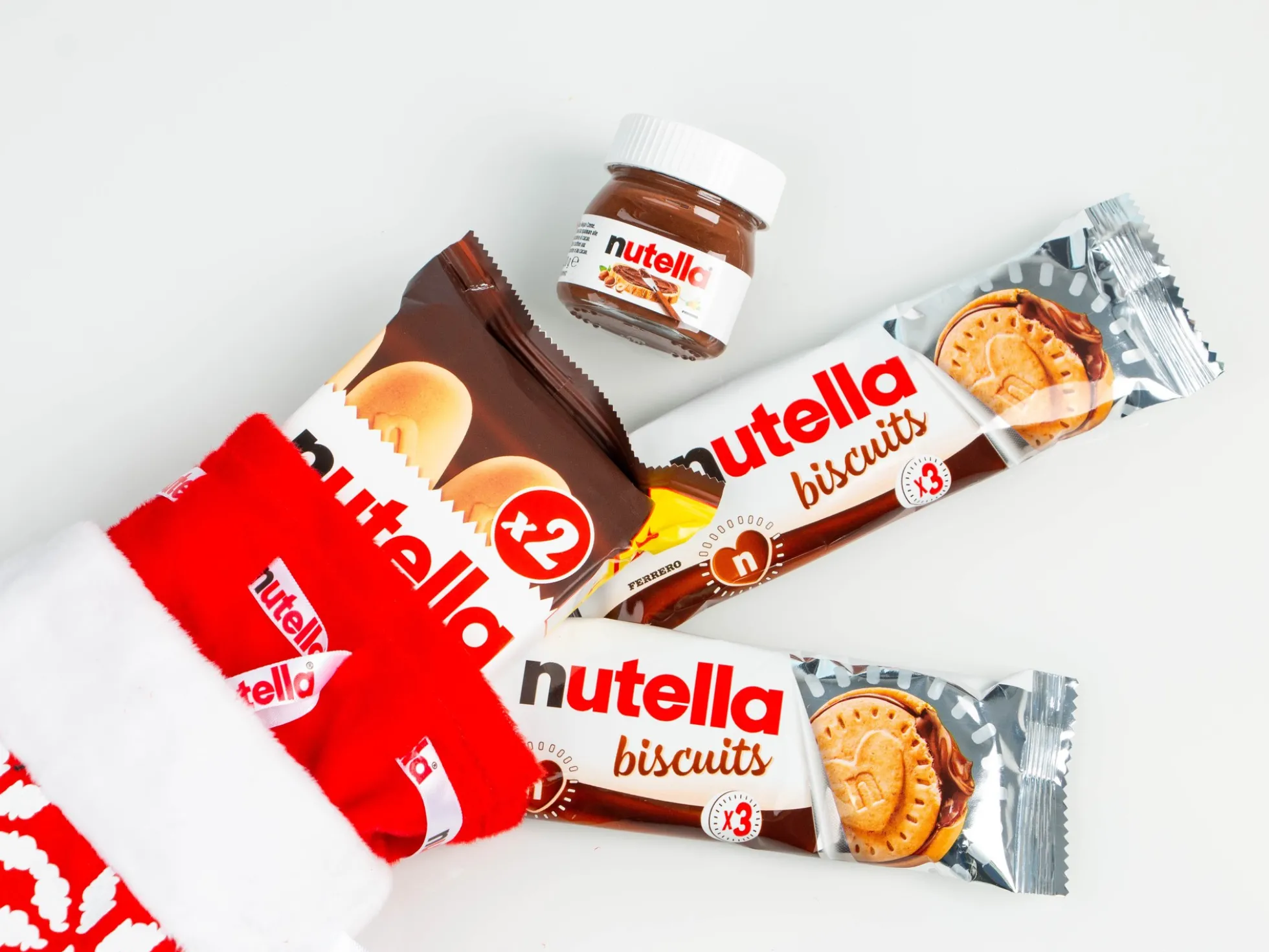 Nutella Weihnachtsstrumpf