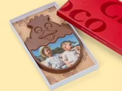 Osterschokolade mit eigenem Foto