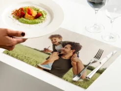 Persönlicher Teller Untersetzer mit Foto