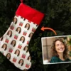 Persönlicher Weihnachtsstrumpf mit Foto