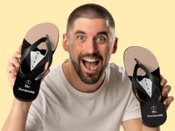 Personalisierte Flip-Flops - Mr. & Mrs.