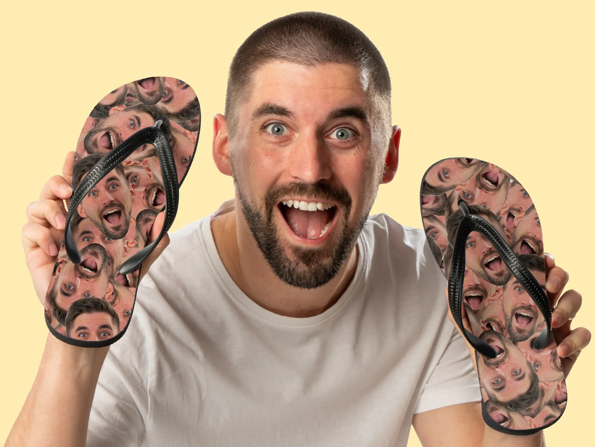 Personalisierte Flip-Flops - Multiface