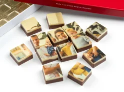 Personalisierte Schokolade mit Foto