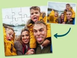 Personalisiertes Fotopuzzle Quadrat