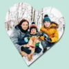 Personalisiertes Fotopuzzle - Herz