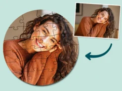 Personalisiertes Fotopuzzle - Rund