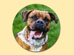 Personalisiertes Fotopuzzle - Rund