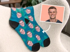 Personalisierte Socken mit Foto