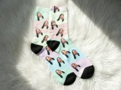 Personalisierte Socken mit Foto