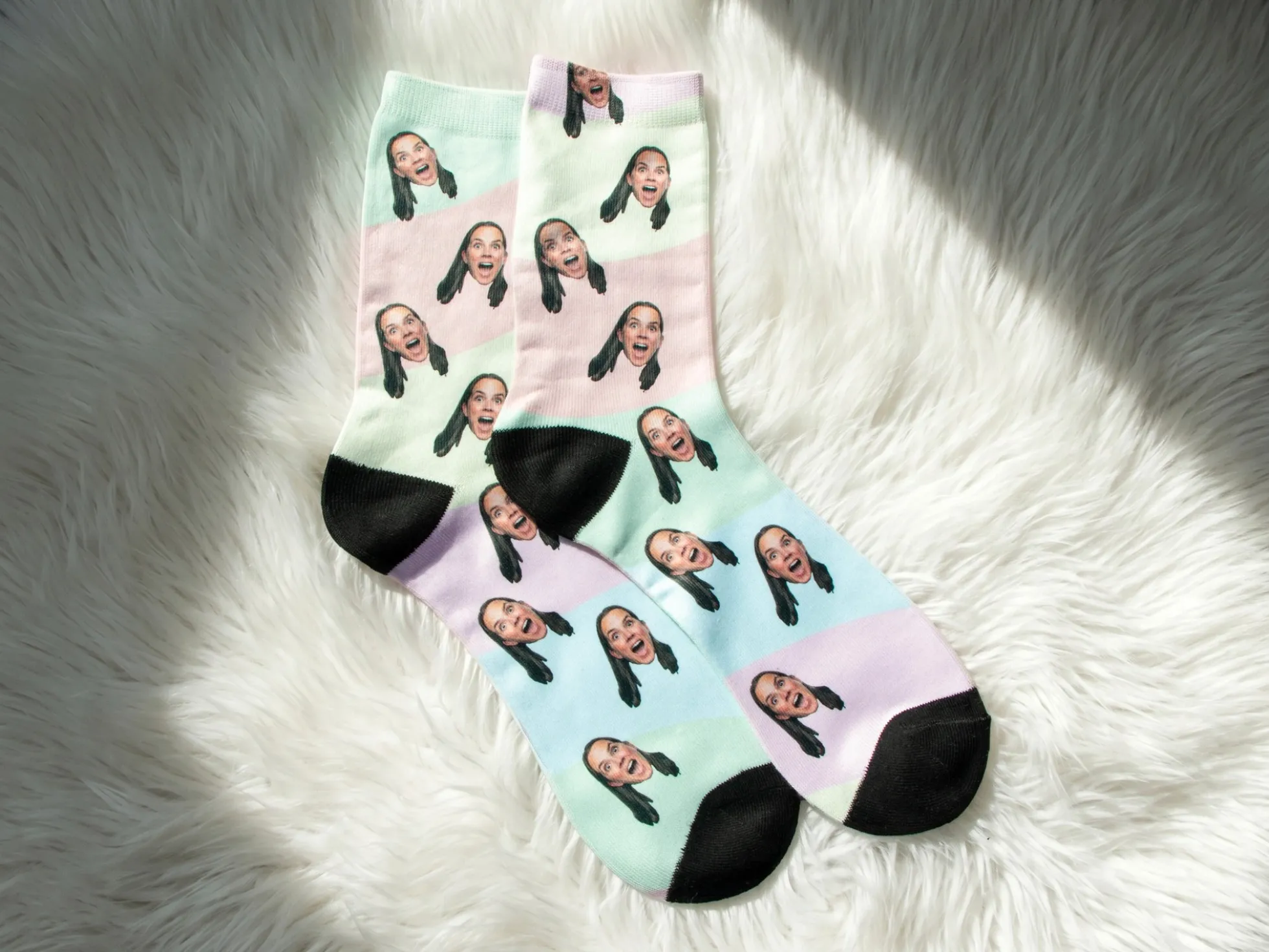 Personalisierte Socken mit Foto