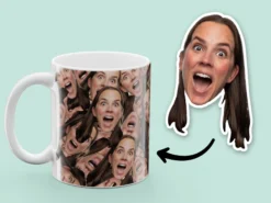 Personalisierte Tasse - Multiface