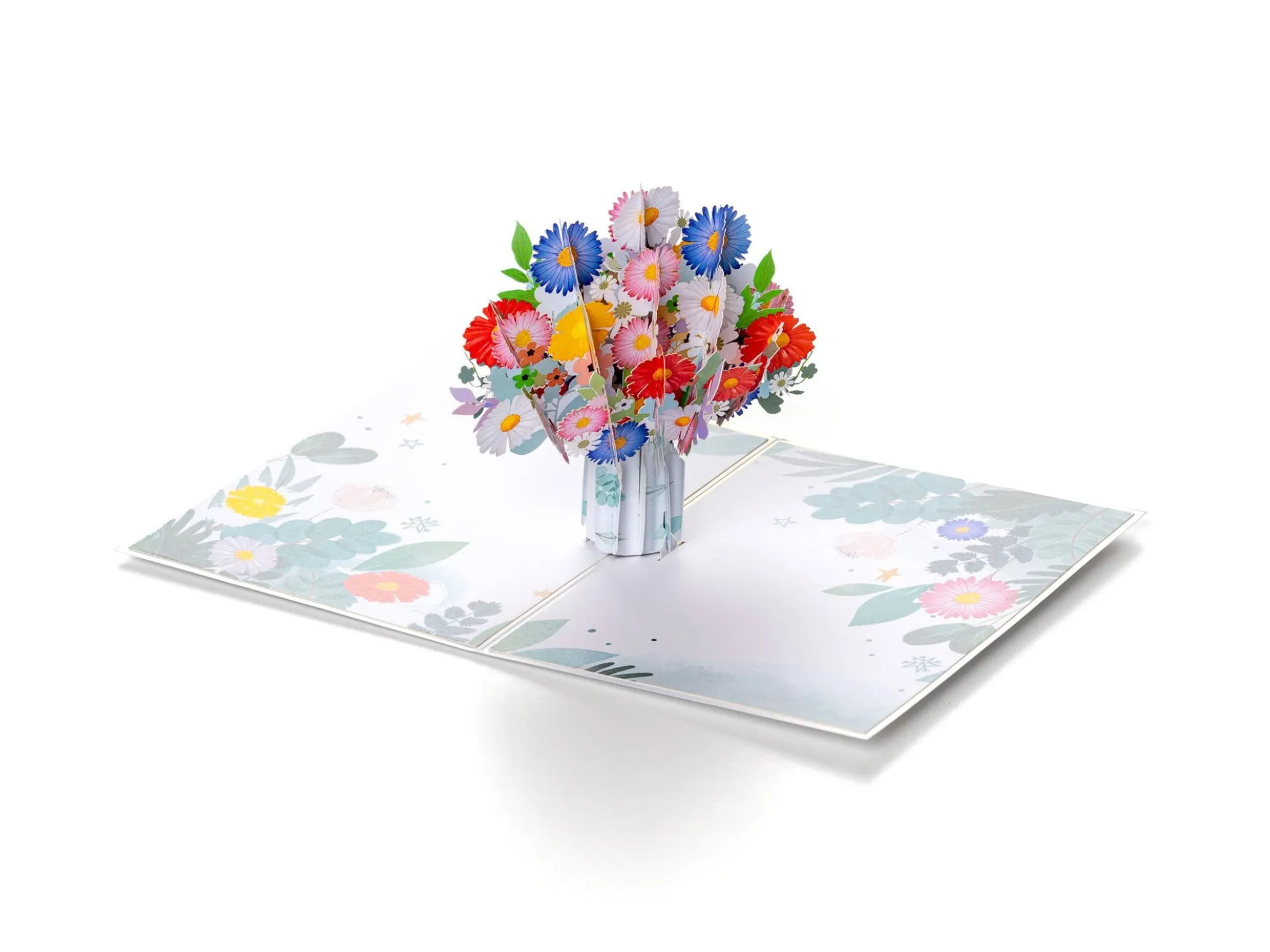Pop-Up-Karte - Blumenstrauß