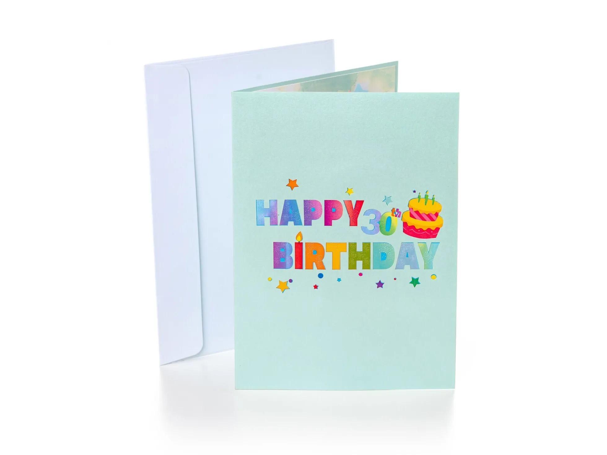 Pop-Up-Karte - Happy 30th Birthday