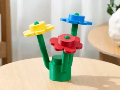 Retro Blume - Groß